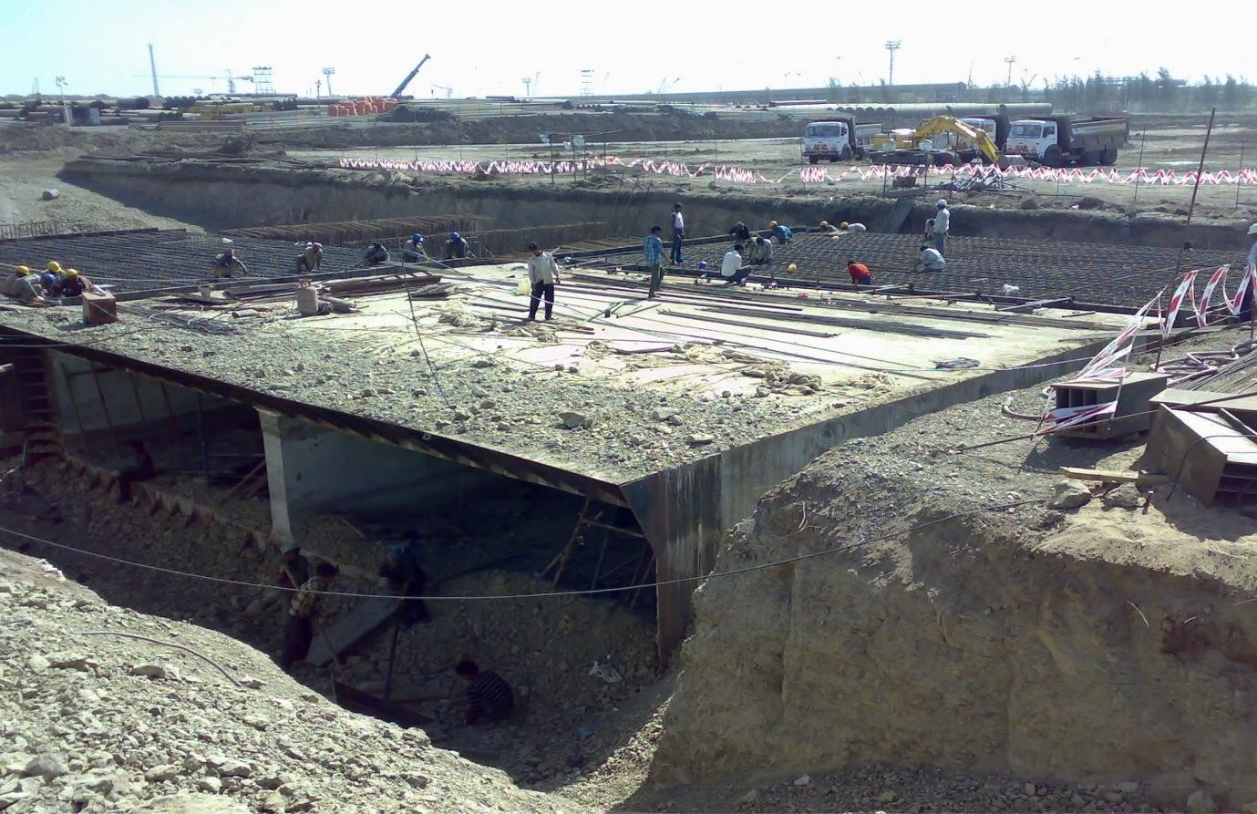 Box Casting & Pushing Work Under Railway Line at Reliance Industries Limited